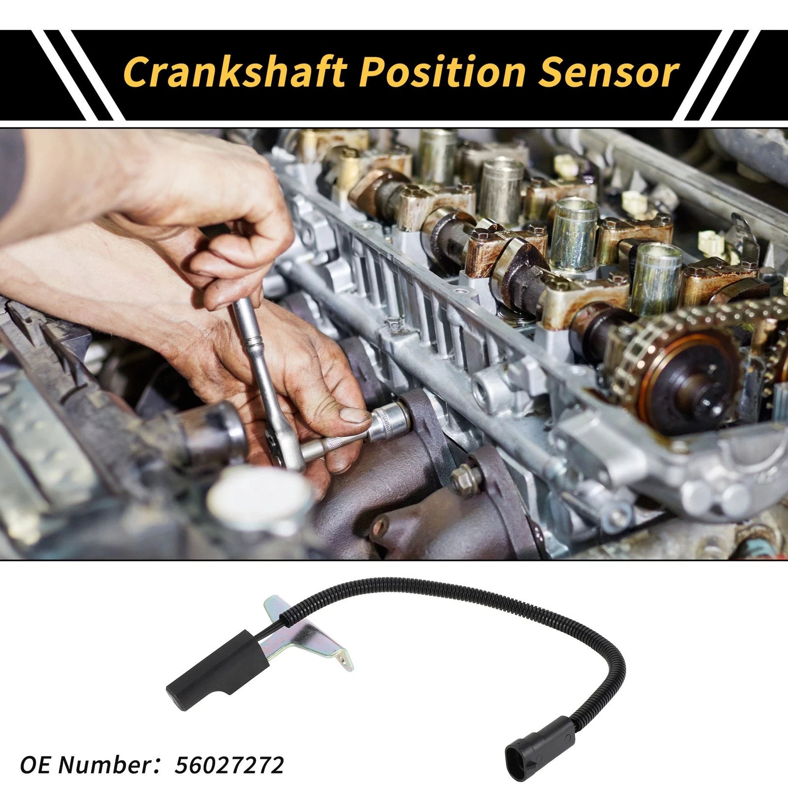 Crankshaft Position Sensor Replacement for Jeep Grand Cherokee 1994-1996