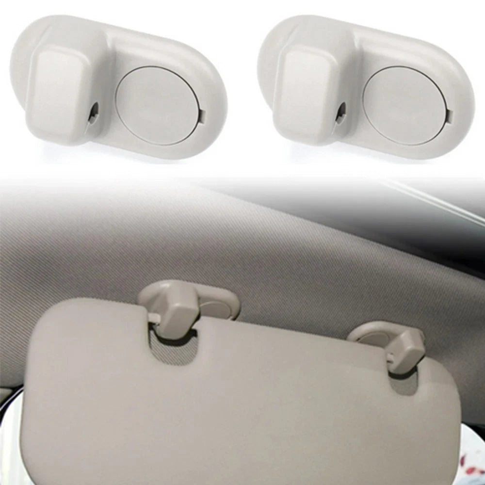 2X Sun Visor Retainer Hook Clips for BMW Mini F55 F56 F60 (2014–2022)