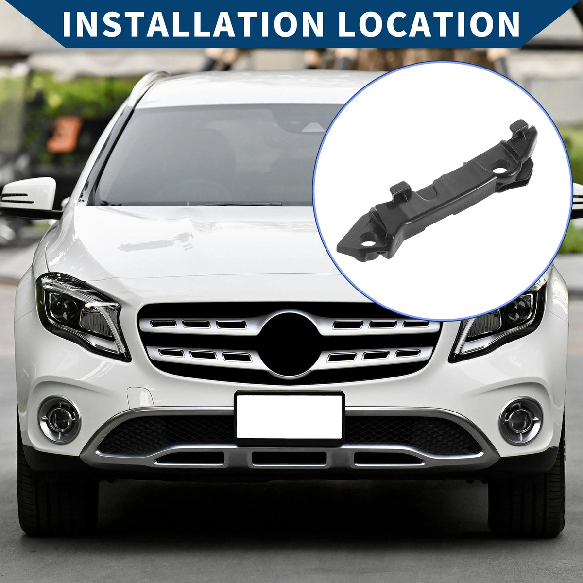 Front Right Bumper Retainer Bracket No.A2058850921 for Mercedes Benz C300 (2015–2021)