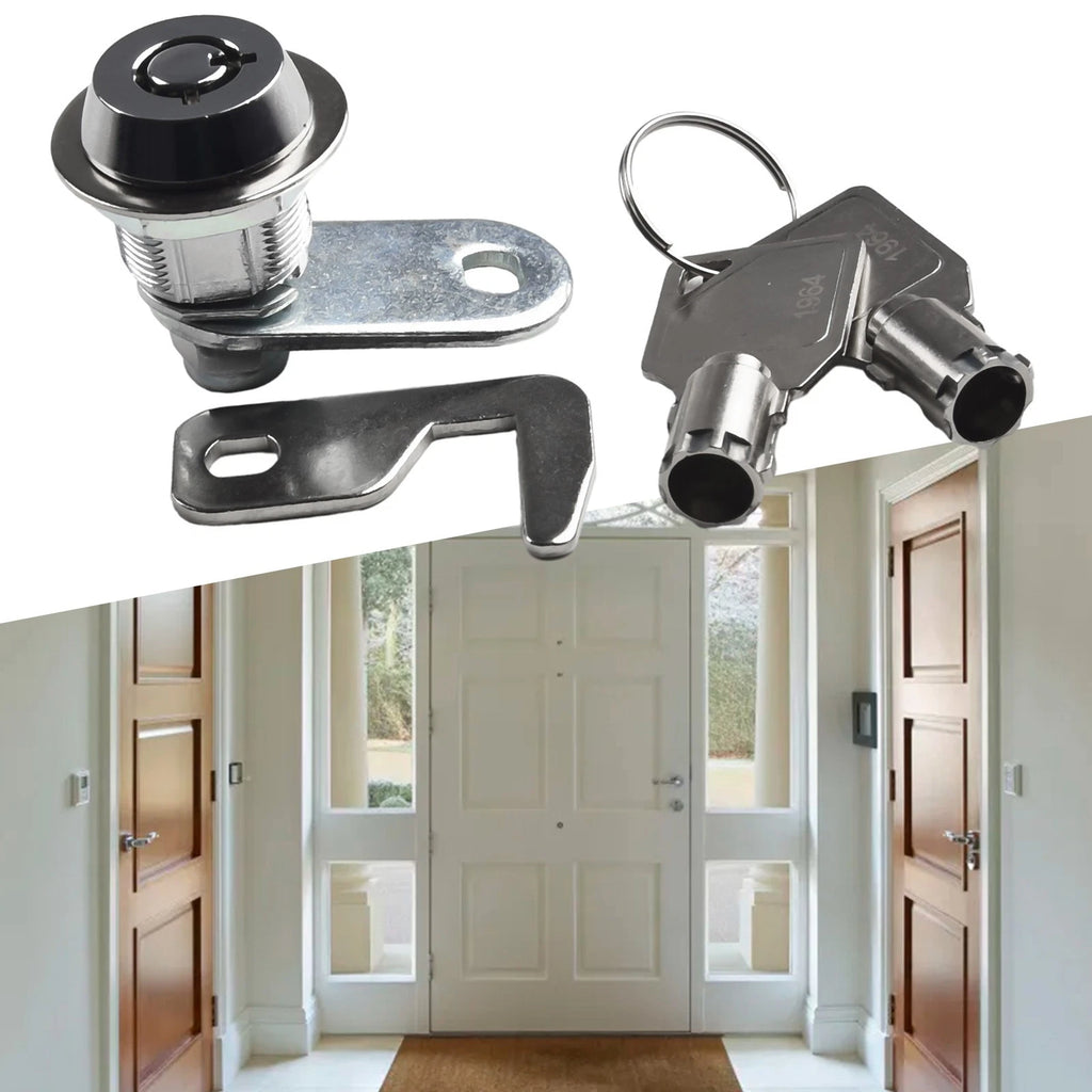 Tool Box Lock Cylinder Camlock Replacement with Keys