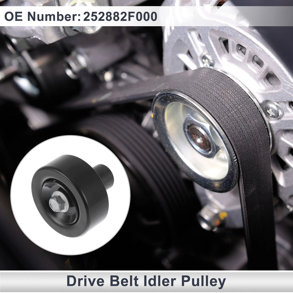 Drive Belt Idler Pulley Replacement for Hyundai Santa Fe (2010–2020)