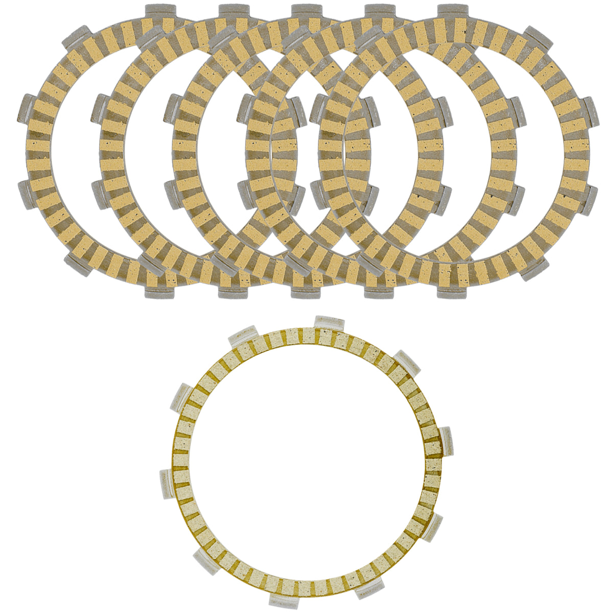 Clutch Friction Plates Replacement for Honda VT500C Shadow 500 (1983–1986)