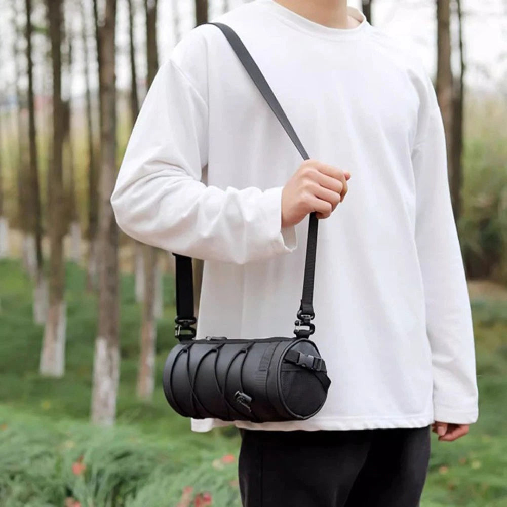 Lightweight Waterproof Bicycle Front Bag with Adjustable Shoulder Strap