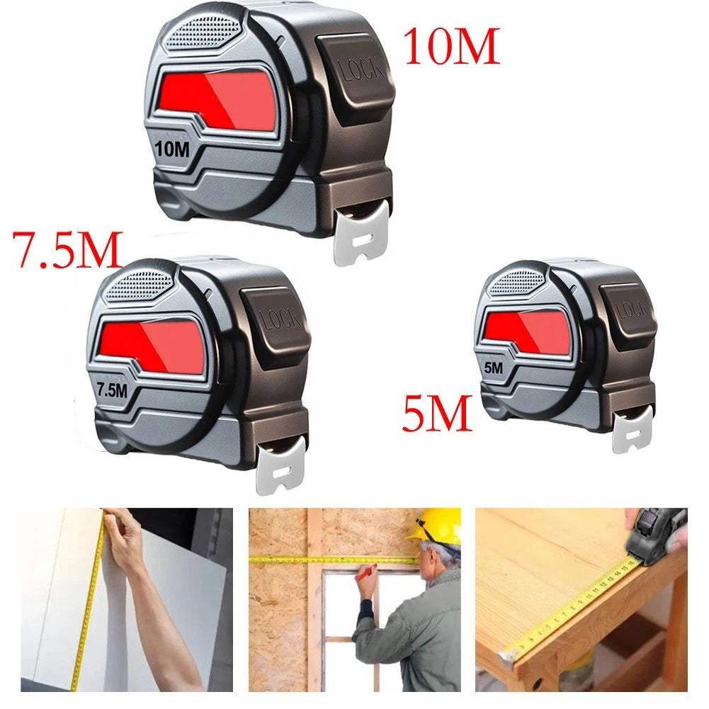 Measuring Tape with Electroplated Smooth Blade