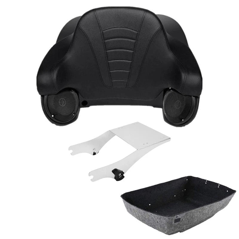 Trunk Mount Rack Speakers for Harley Touring (1997–2008)