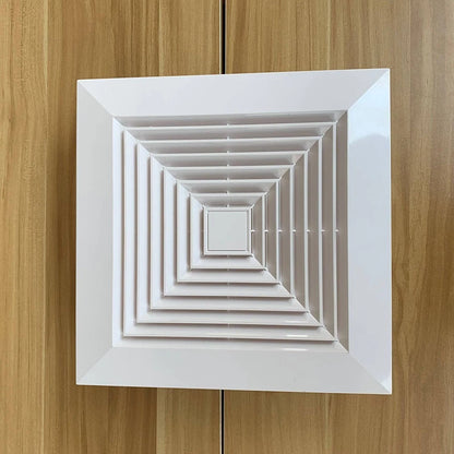 Square Vent Cover for Enhanced Air Flow Distribution