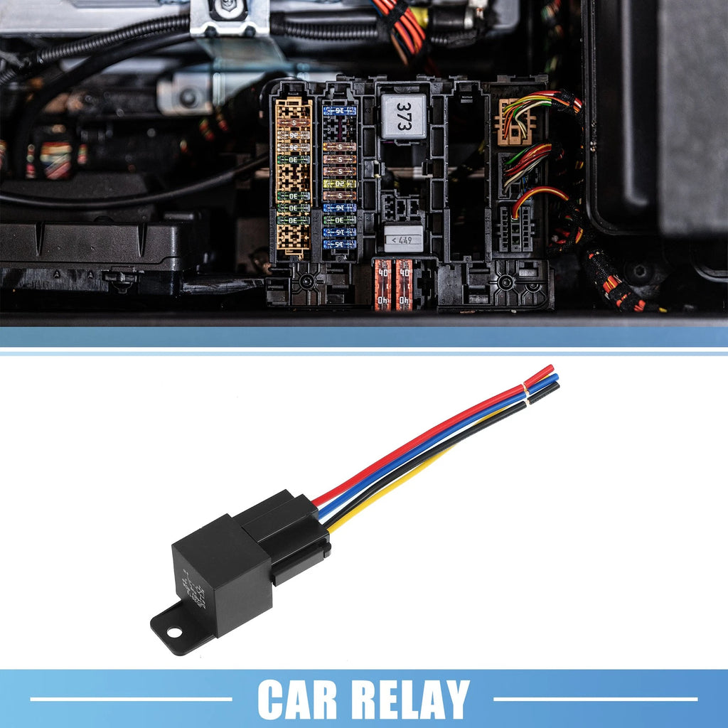 DC 48V 40A SPDT Relay with Harness Socket for Automotive (Universal)