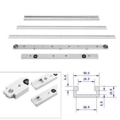 30mm T Track Miter Bar Tool for Universal Use (No Specific Years)