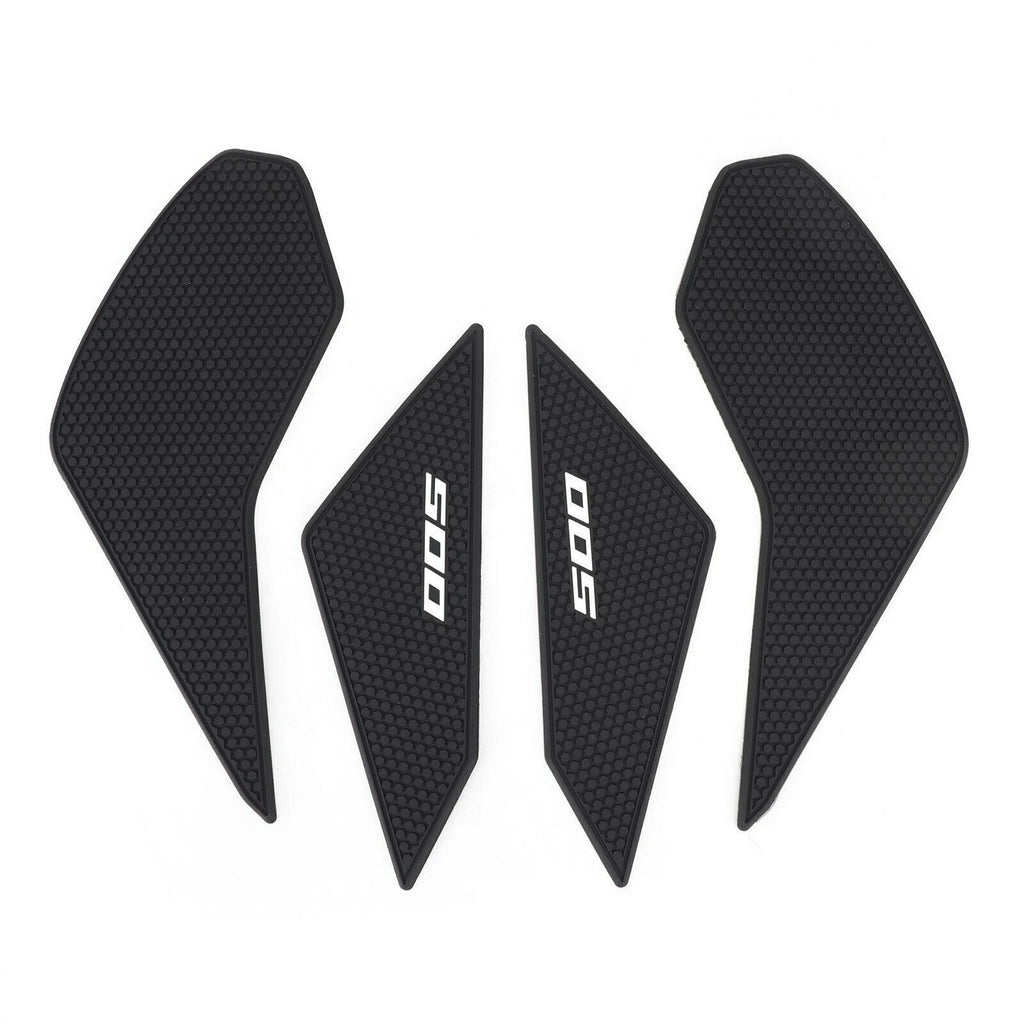 4X Tank Pads Traction Grips Protector for Honda CBR500R (2013–2016)