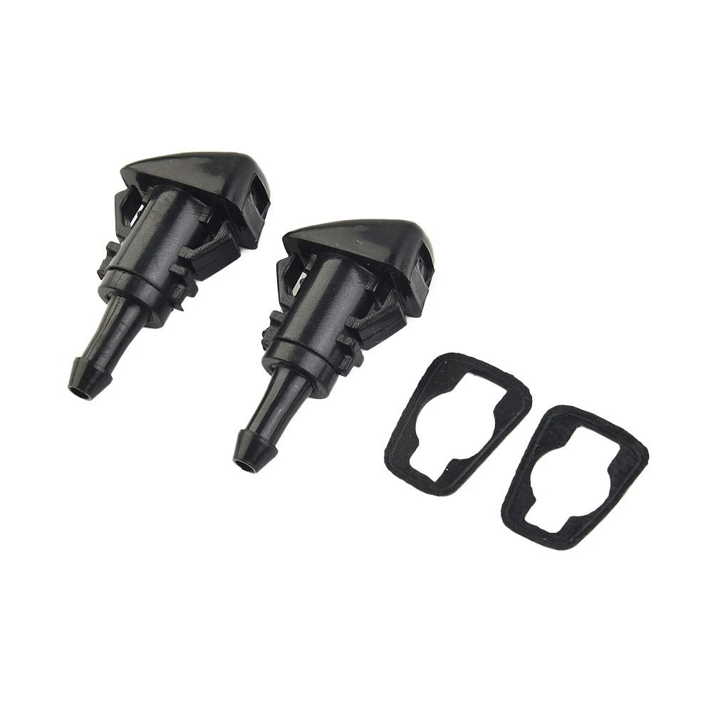 2X Wiper Washer Nozzle Jet Sprayer for Universal Vehicles