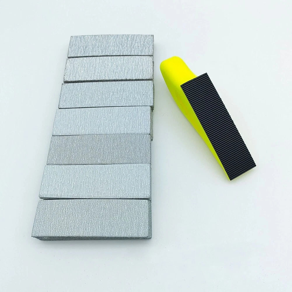 Sandpaper for Detailed Craft Projects 25x90mm Size with Multiple Grits