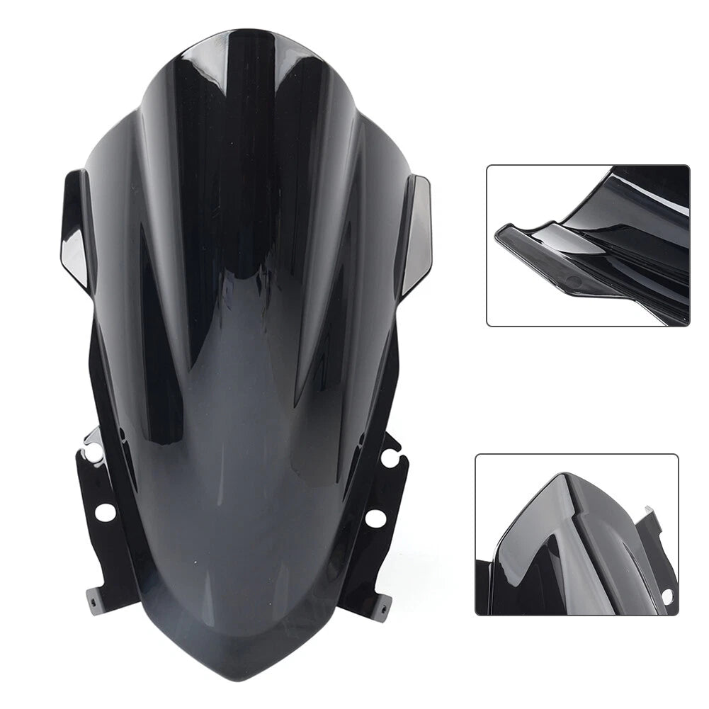 Black Motorcycle Windshield for Daytona 660 (2024–2025)