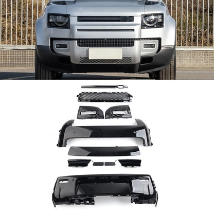 Front Rear Lip Bumper Guards for Land Rover Defender 90 110 (1990–2016)