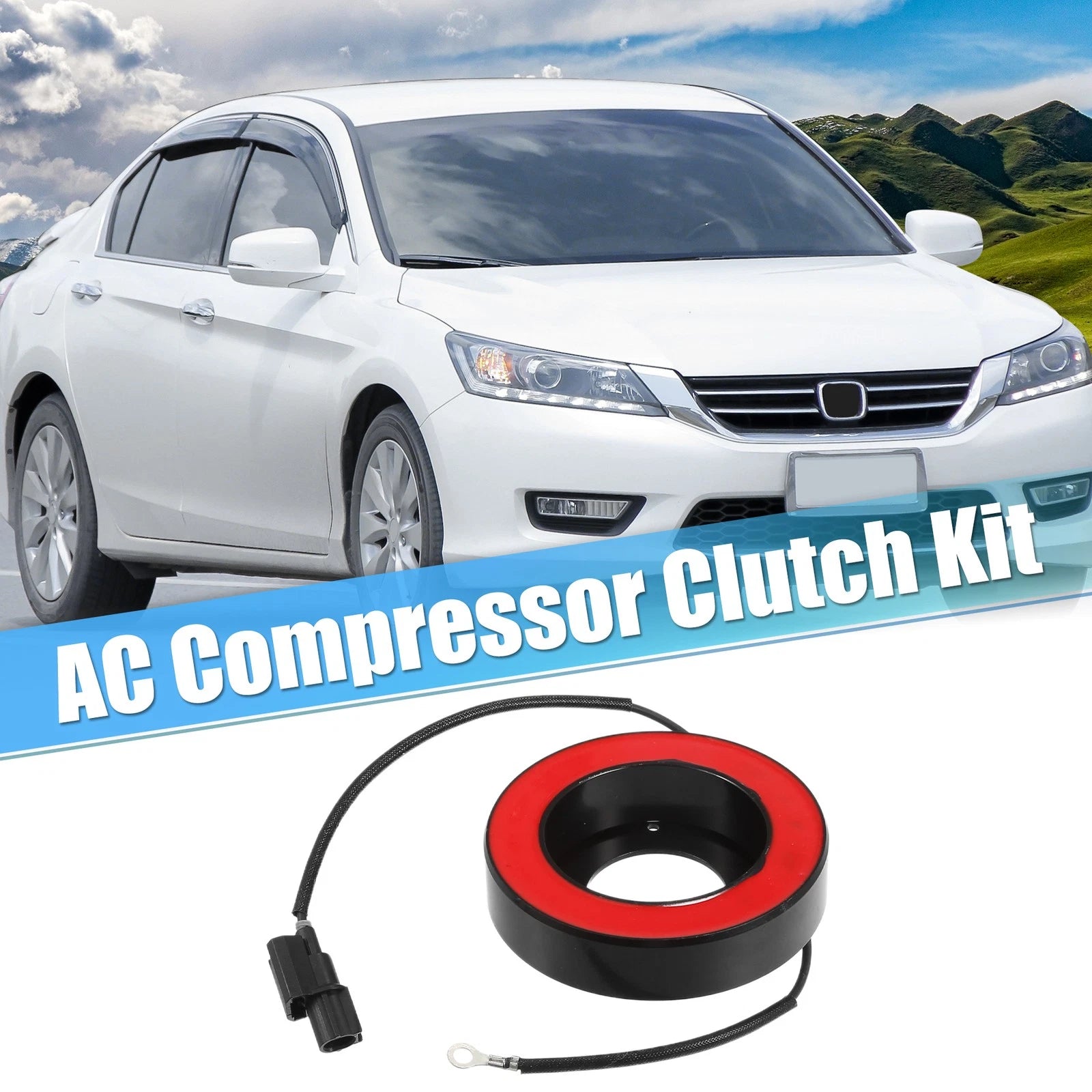 AC Compressor Clutch Replacement for Honda Accord 2.4L (2008–2012)