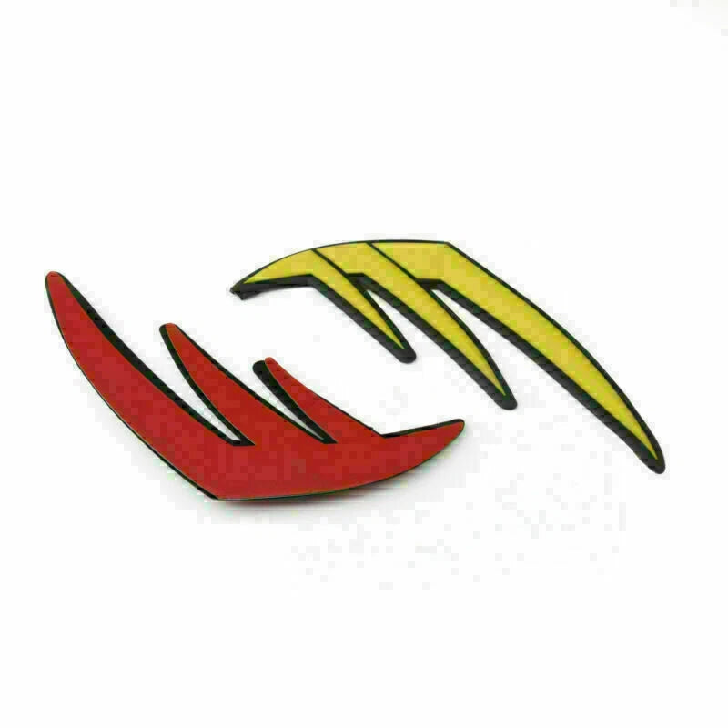3D Tank Traction Pad for Universal Motorcycle (T9) - Yellow