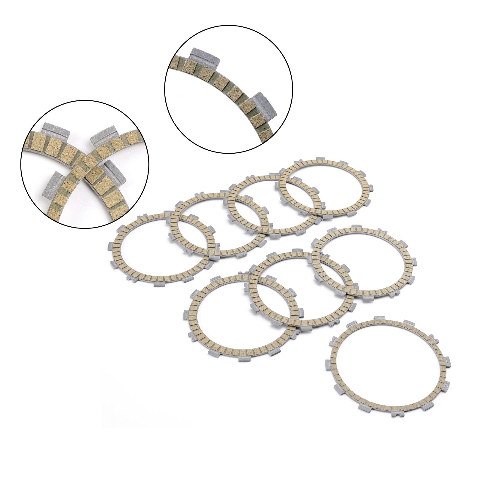 Clutch Friction Plate Kit for Suzuki GSXR600 GSXR750 (2006–2007) 21441-36F30