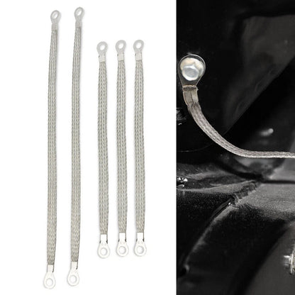 Set of 2 Engine Ground Straps 10" x 1/2" & 13" x 1/2"