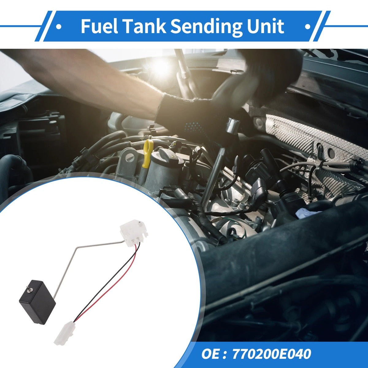 Fuel Tank Sending Unit Replacement for Toyota Highlander (2008–2014)