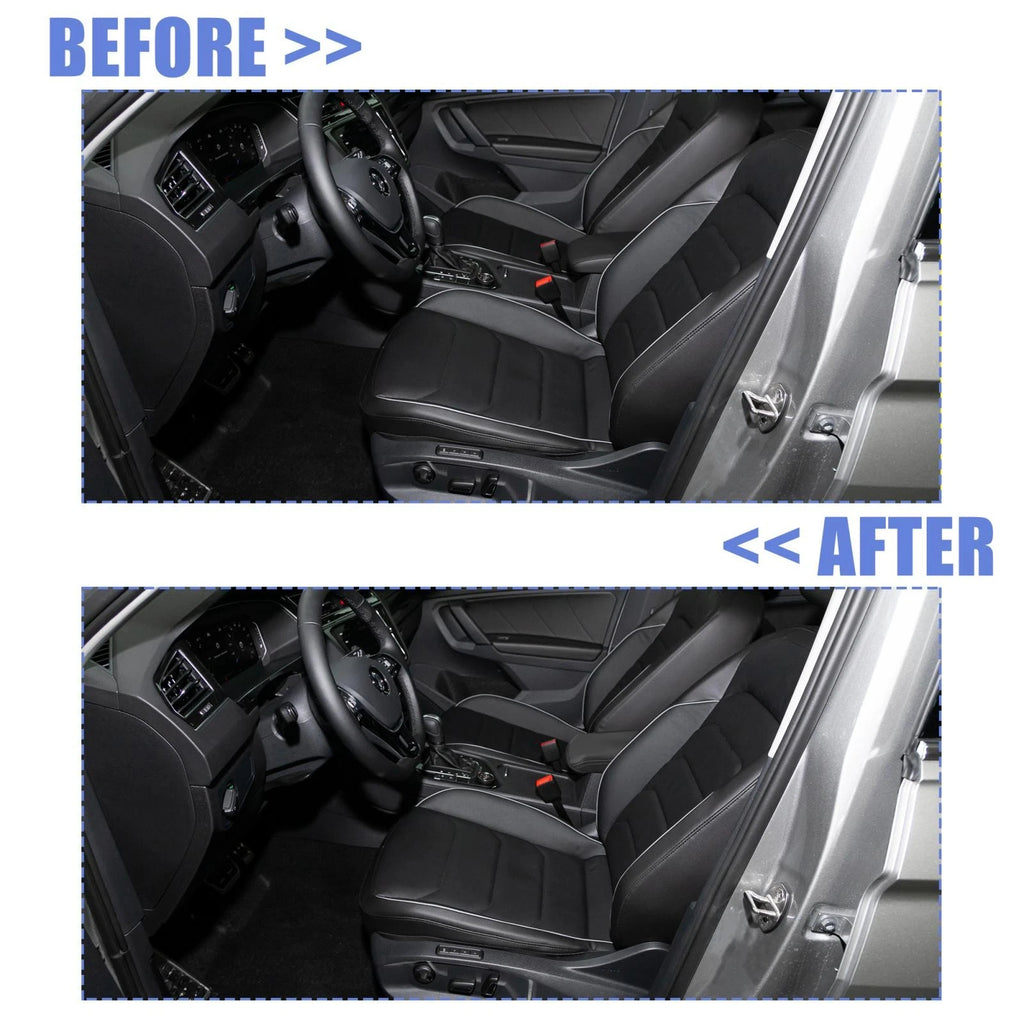 Armrest Protector Cover Microfiber Leather for Volkswagen Tiguan (2017–2021)