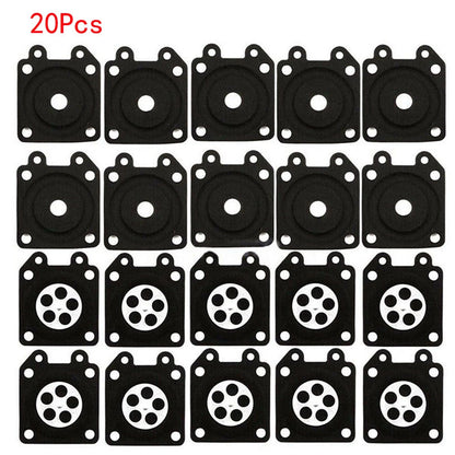20Pc Carburetor Metering Diaphragm Replace For Walbro 95-526 95-526-9 95-526-9-8