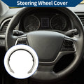 Steering Wheel Cover for - 14.96" White ABS