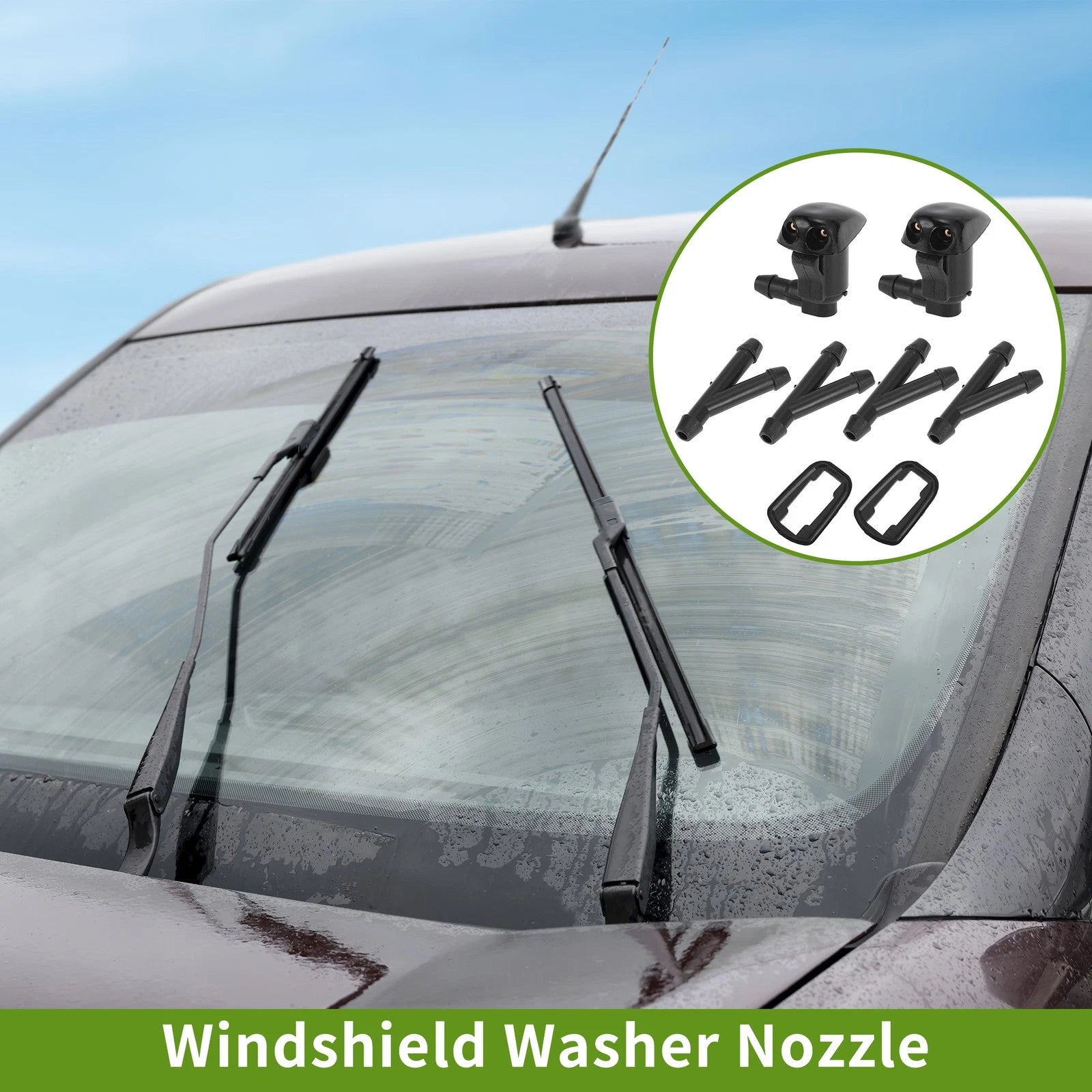 Windshield Washer Nozzle Set for Toyota (No. 85381-30020)