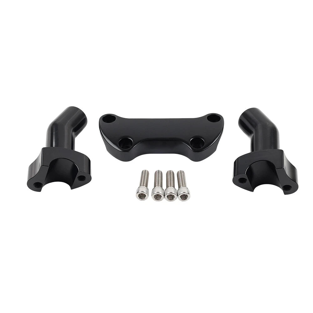 3.5" Handlebar Risers Clamp for Harley Dyna Softail Sportster XL