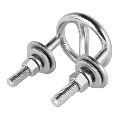 62mm Boat Tow Ring for Wakeboard Skiing - 316 Stainless Steel
