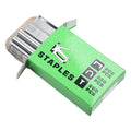 Set of 600 Multipurpose U Door T Shaped Stapler Nails for Various Projects