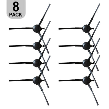 Set of 8 Corner Side Brushes for Greenworks GRV3011 GRV5011