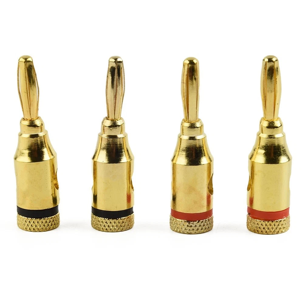 4mm Banana Connector for Professional Speaker Wire Connections
