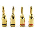 4mm Banana Connector for Professional Speaker Wire Connections