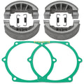 Set of 4 brake shoes for John Deere 750
