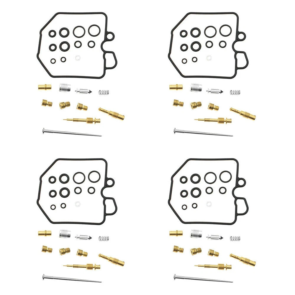 Set of 4 Carburetor Repair Rebuild Kits for Honda CB750C/CB750K/CB750SC (1980–1983)