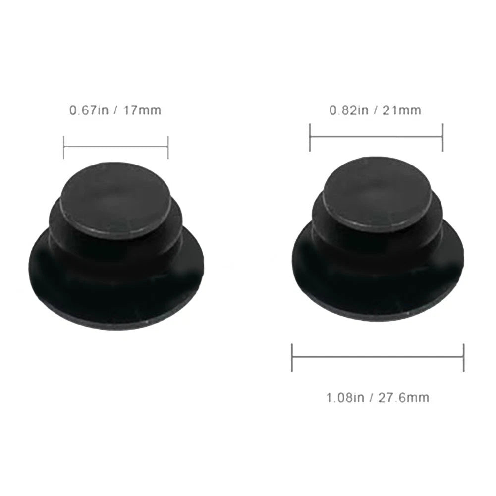 6PCS Rubber Handlebar End Grips 30mm for Scooter