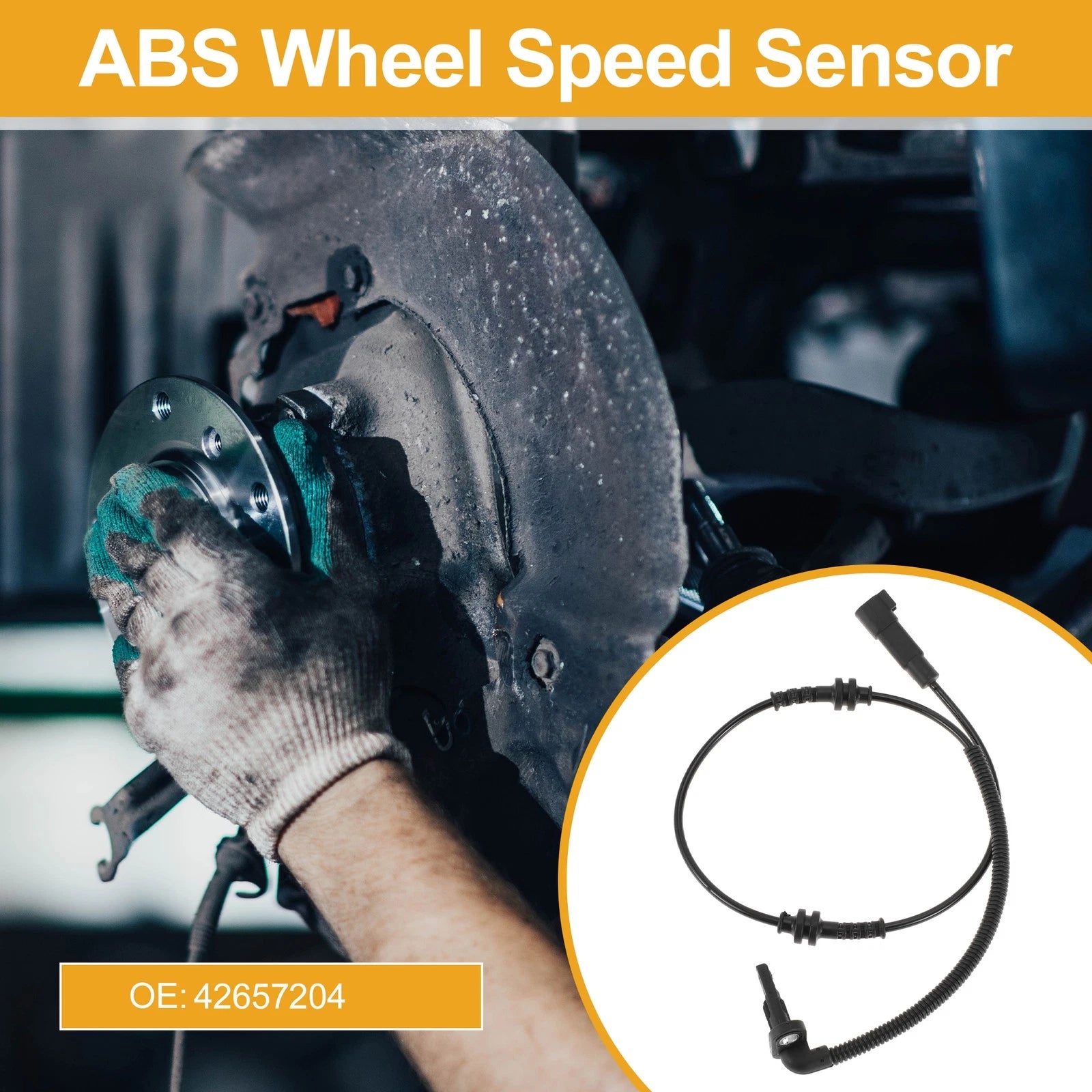 ABS Wheel Speed Sensor Replacement for Chevrolet Bolt EV Front (2017–2023)