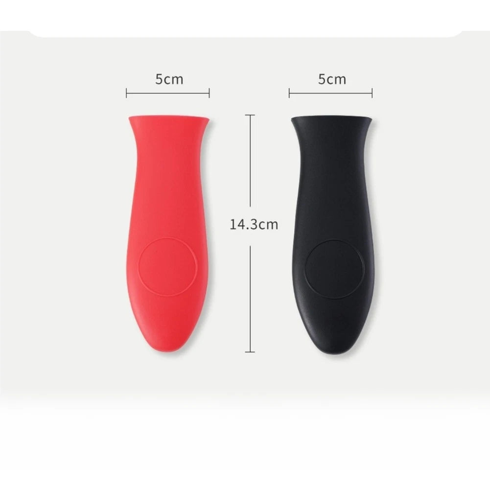 Thick Silicone Pot Handle Sleeve for Cast Iron Cookware
