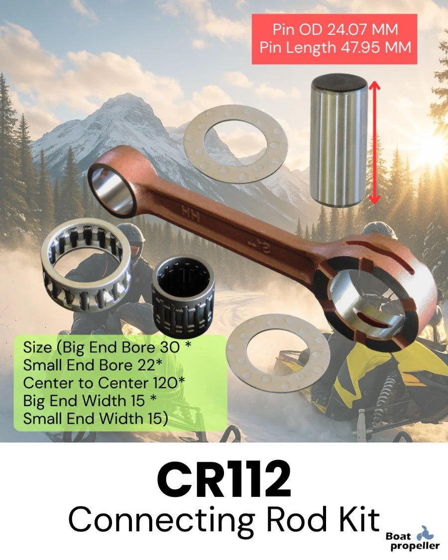 Connecting Rod Kit CR112 for Ski-Doo MXZ 500 (1982–2001)