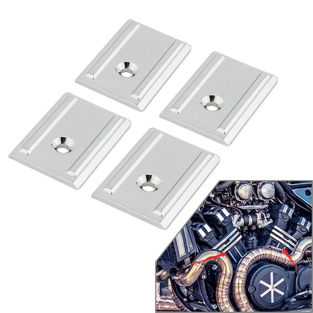 4X Engine Decorative Cover Kit for Yamaha V-Max 1200 (1994–2007)