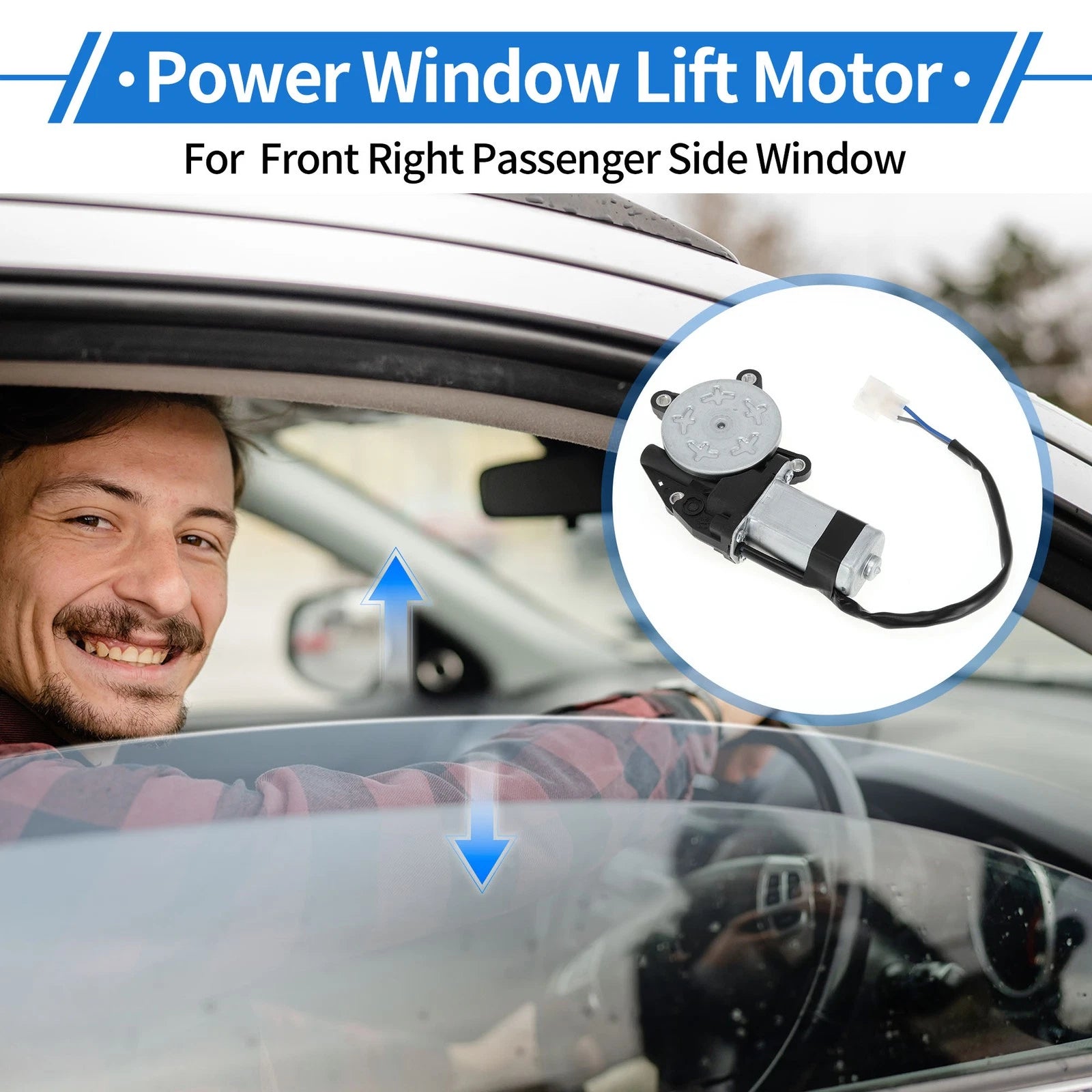 Power Window Regulator Lift Motor Replacement for Subaru Forester (1998–2008)