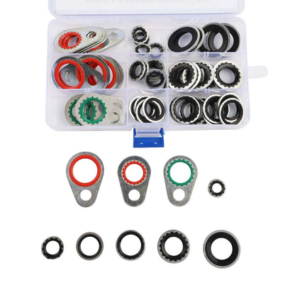 60 PCS Air Conditioning Compressor Gasket Seals for Automotive Applications