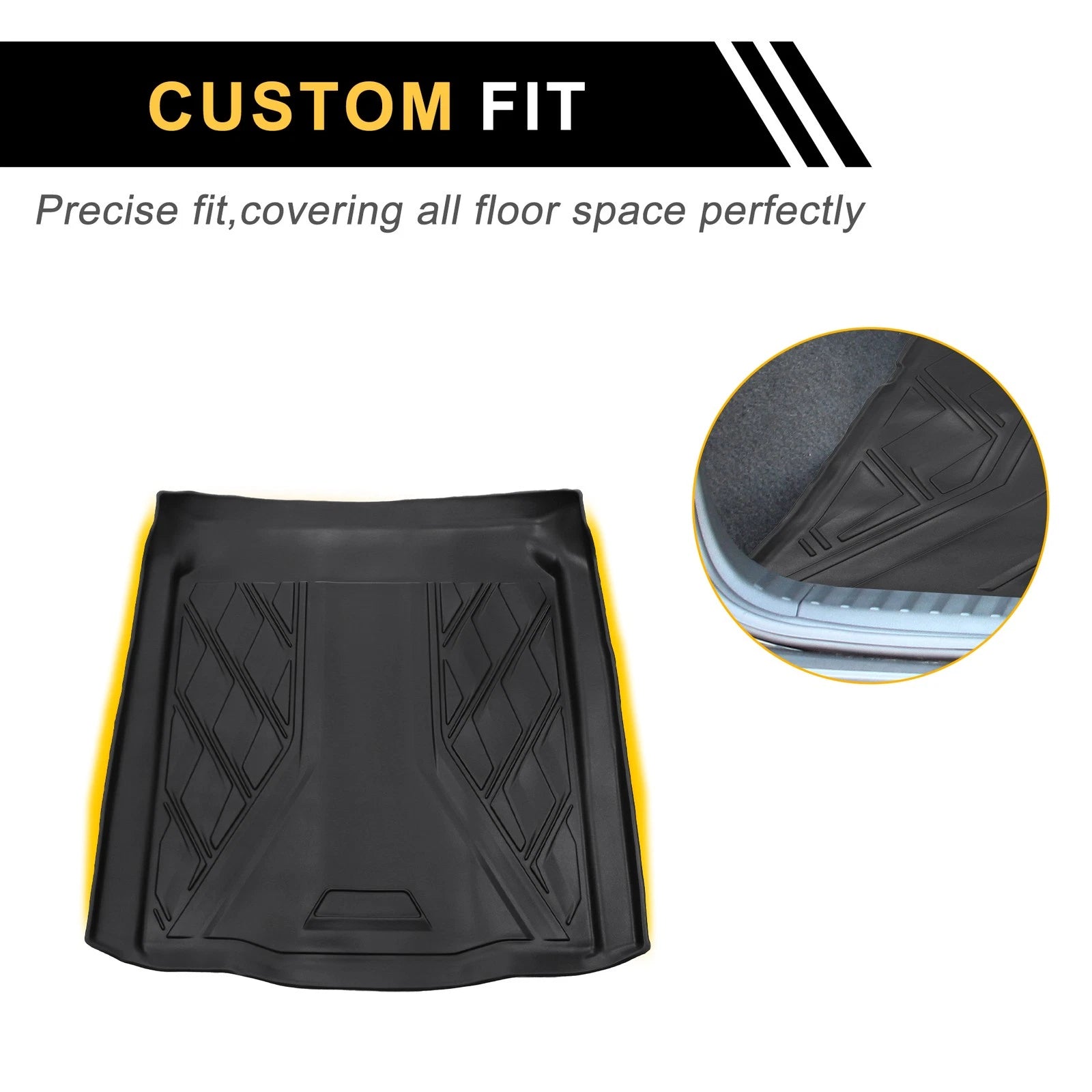 Cargo Liner Rear Trunk Mat Replacement for BMW 3 Series (2019–2024)