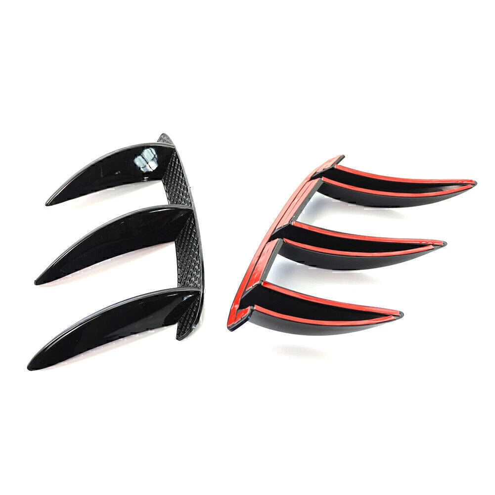Rear Bumper Splitter Spoiler for Mercedes Benz W176 A200 A250 A45 (2013–2018)