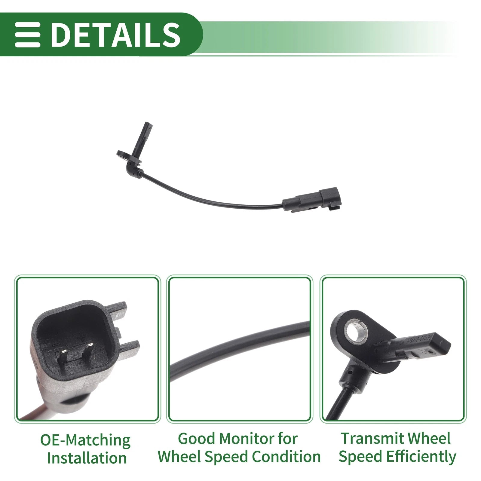 ABS Wheel Speed Sensor No. 13379166 for Buick Verano (2016–2017)