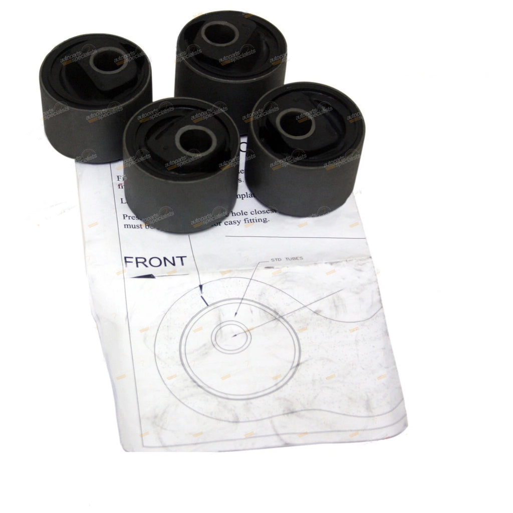Front Radius Arm Castor Correction Rubber Bush Kit for Maverick DA (1988–1994)