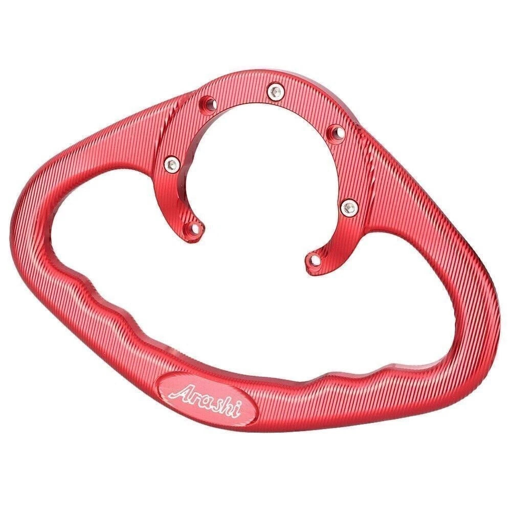 7-Hole Grab Armrest Handle for Suzuki GSXR600/750 (2006–2020) - Red