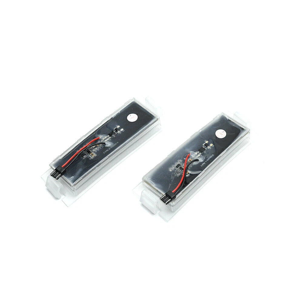 2Pc 18SMD LED White License Plate Lights for Kia Forte Koup (2009–2017)