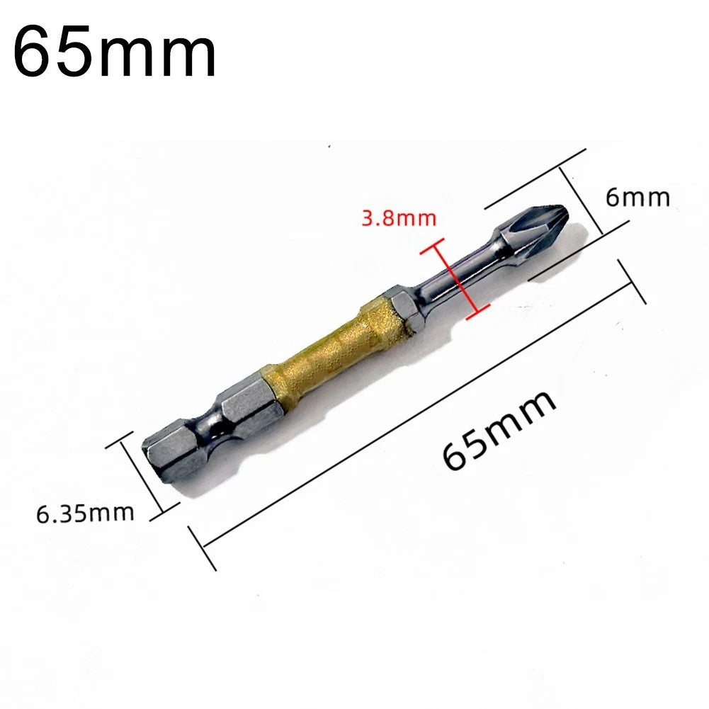 1/4 Hex Shank PH2 Screwdriver Bit for (75mm Length)