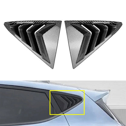 Rear Window Louver Shutter Cover Trim for Ford Fiesta MK8 (2018–2024)