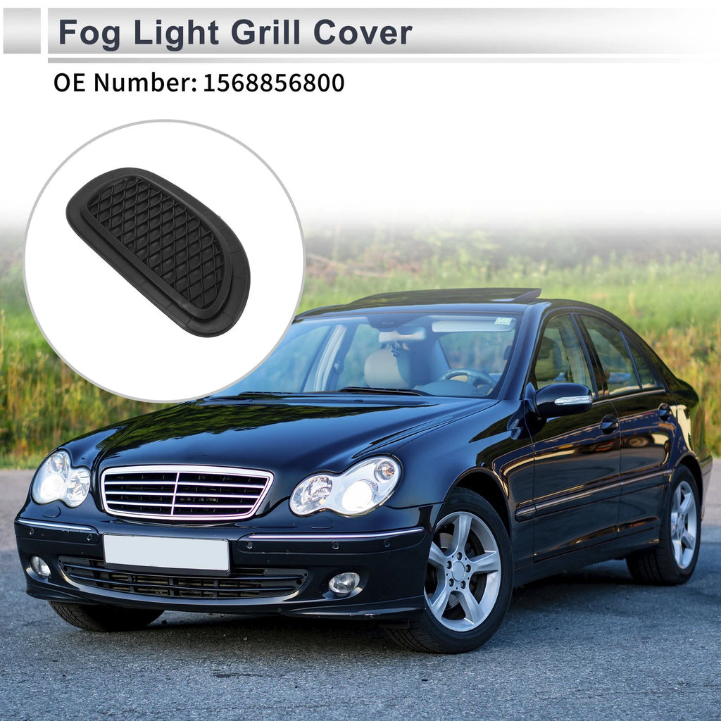 Front Right Fog Light Grill Replacement for Mercedes Benz GLA220 (2014–2020)